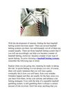 Baseball betting system tips to remember