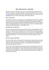 Why, What and How - Dog Sitter