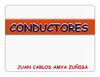 CONDUCTORES