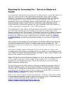 Reporting for Accounting Dec – Jan not as Simple as it Sounds