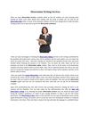 Dissertation Writing Services