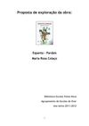 Proposta de exploração da obra: Espanta-Pardais