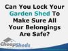 FAQ - Locking