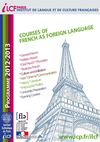 Learn French in Paris _ ILCF 2012-2013