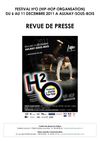 Revue de presse Festival H²O 2011