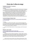 Dossier Projet Personnel Professionel