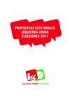 PROGRAMA POLÍTICO DE IZQUIERDA UNIDA ELECCIONES 20-11-2011