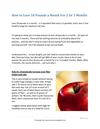 How to Lose 10 Pounds a Month For 2 Or 3 Months