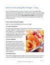How to Avoid Gaining More Weight – 4 Tips