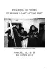 Programa complet Festes de Sant Antoni Abat - gener 2012 - Forcall