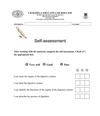 Self-assessment