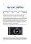 Samsung Reveals Ultra-Connected SMART Camera Line-Up at CES Press Conference!