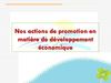 La promotion économique en Sèvre, Maine et Goulaine
