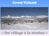 Diaporama CV "du village à la station"