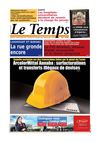 Le Temps d'Algérie Edition du Samedi 14 Janvier 2012