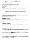 Comment rédiger une bibliographie