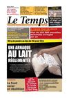 Le Temps d'Algérie Edition du Lundi 16 Janvier 2012