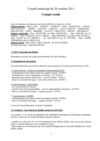 Homécourt: Conseil Municipal