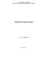 Osnove MATLAB-a