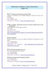 Information colloques - 17 janvier 2012