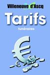 Tarifs funéraires