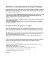 WordPress Automated Backlinks Plugin Pixelpipe