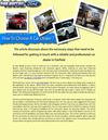 How To Choose A Car Dealer