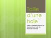 Tailler une haie de thuya par un paysagiste eure yvelines