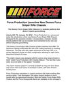 Force Production Launches New Demon Force Sniper Rifle Chassis