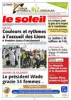 Edition du 20 Jan 2012