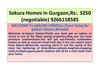 Sakura Homes in Gurgaon,Rs:. 3250 (negotiable) 9266158585