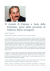  CUTINO Il ricordo di Falcone a Isola delle Femmine, paese della provincia di Palermo, finisce in bagarre 