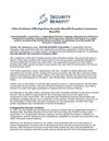 Ultra Exclusive Offering from Security Benefit Promises Consumer Benefits