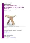 Boletín de novedades de Arquitectura y Diseño de la Biblioteca Hypatia de Alejandría, nº21 