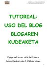 Tutorial blog