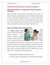 Medical Record Review for Insurance Companies