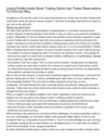 Losing Profits Inside Stock Trading Game Use These Observations To Find Out Why