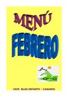 Menú Febrero