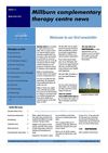 Millburn Complementary Therapy Center winter 2011/2011 Newsletter 