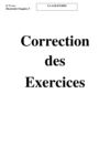 Correction des exercices loi d'ohm