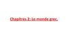 histoire: le monde grec