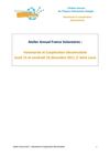 Compte rendu atelier annuel 2011 : Volontariat et Coopération Décentralisée 
