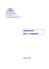 Vademecum Pour « l’imparité » Novembre 2004