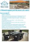 Meuble Evasion vous propose son catalogue de mobilier en resine pour les Professionnels