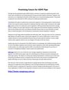Promising Future for HDPE Pipe