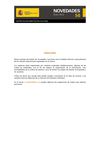 Boletín de Novedades nº 56 del Centro de Documentación Cultural