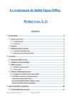 Quelques fonctions utiles de Writer
