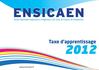 Taxe d'Apprentissage 2012 - ENSICAEN