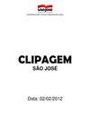 Clipagem São José 02/02/2012