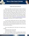 PrePaid Credit Cards For Bad Credit